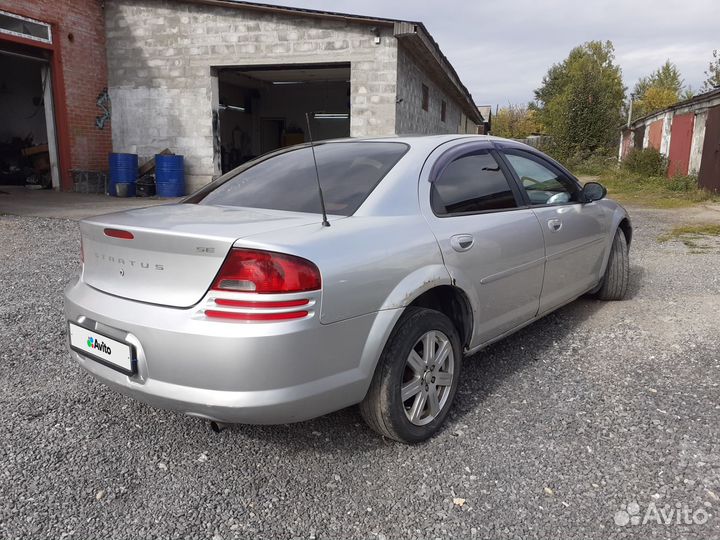 Dodge Stratus 2.4 AT, 2002, 201 634 км