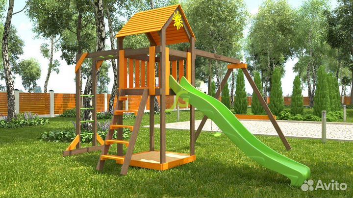 Детский спортивный комплекс для дачи