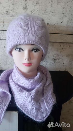 Шапка и снуд женские