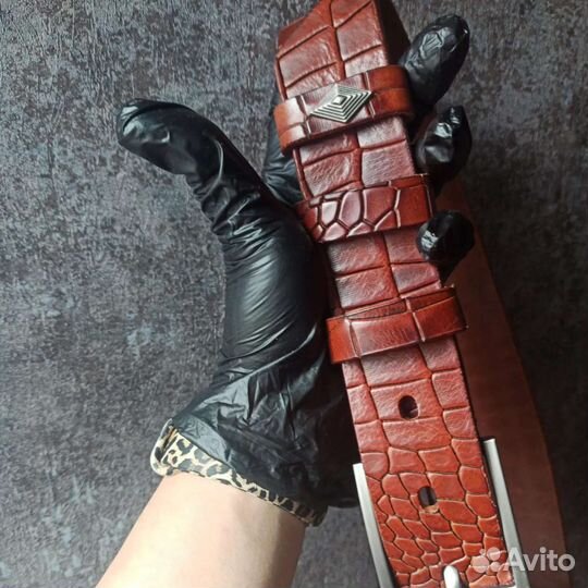 Ремень из натуральной кожи премиум