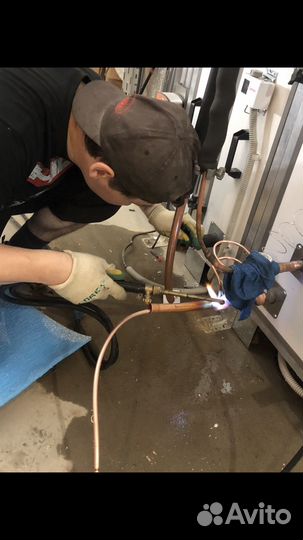 Ремонт Пайка Меди ккб VRV сплит-систем