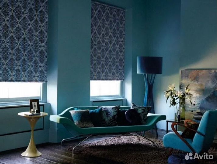 Рулонные шторы блэкаут на пластиковые окна