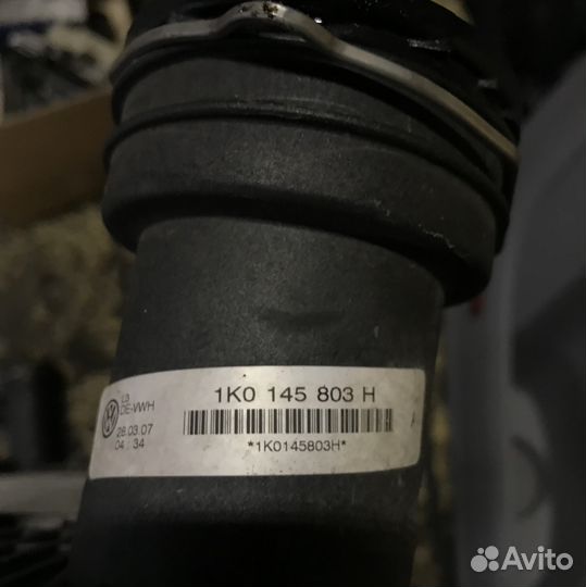 Интеркулер VW Caddy 1.9 BLS 2007г