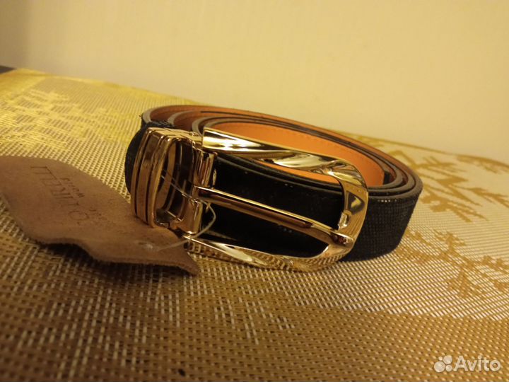 Ремень 107 см. новый, лаз. напыление
