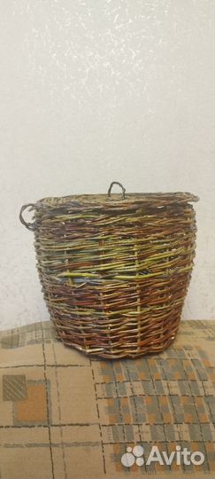 Корзина для хранения, с крышкой