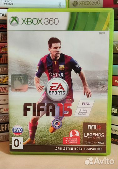 FIFA 15 на Xbox 360 Лицензия