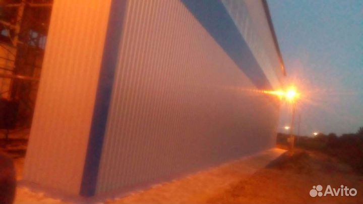 Постройка ангаров