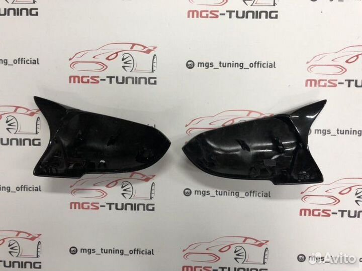 Накладки на зеркала (крышки) М3 на BMW F30 карбон