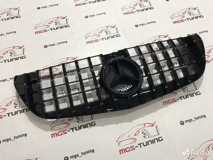 Решетка Mercedes Vito GT Black + AMG