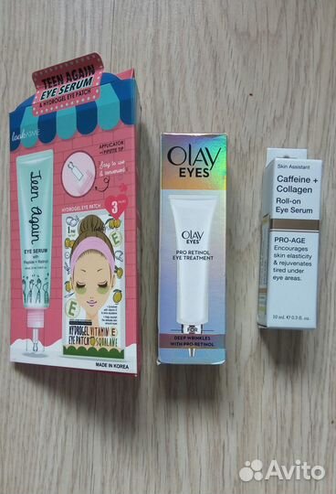 Сыворотка и крем вокруг глаз