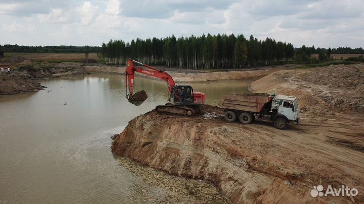 Аренда/услуги гусеничного экскаватора hitachi 240