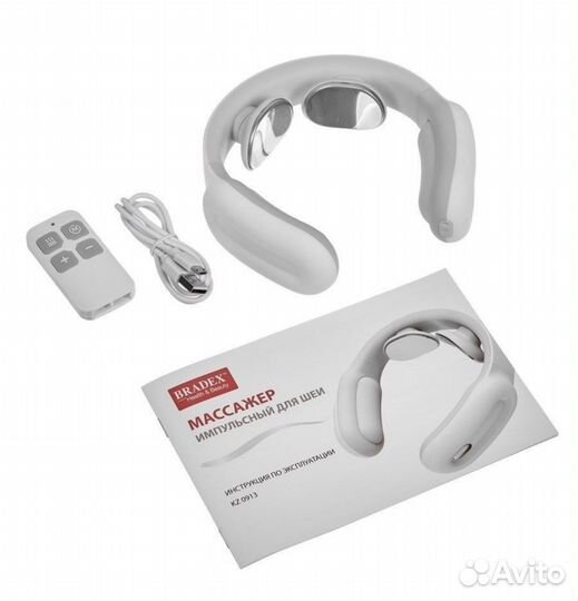 Массажер для шеи bradex новый