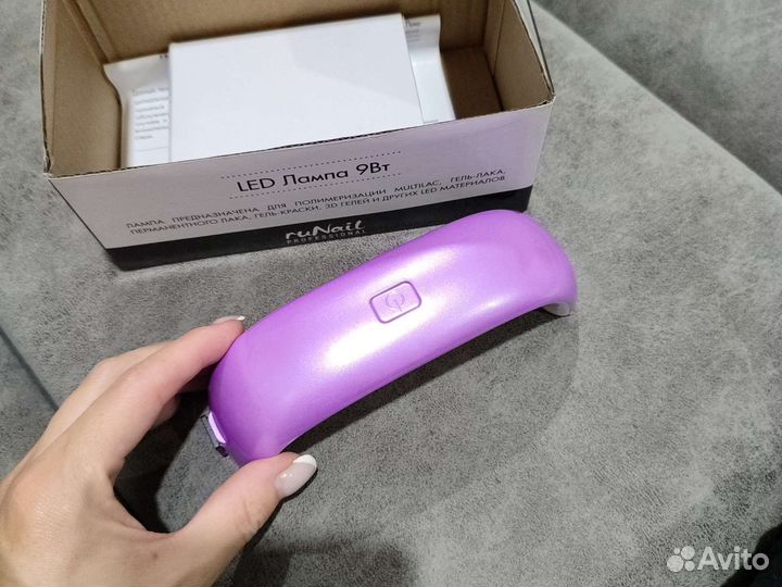 Led лампа для маникюра новая 9 в, парафин косм