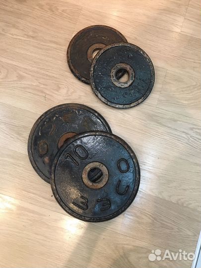 Набор дисков блинов для штанги