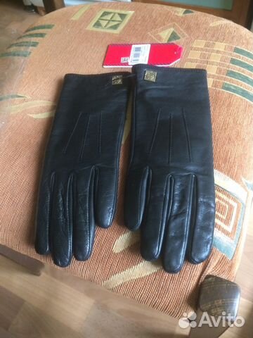 Перчатки кожаные новые