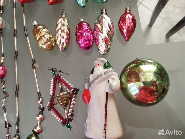 Елочные игрушки СССР