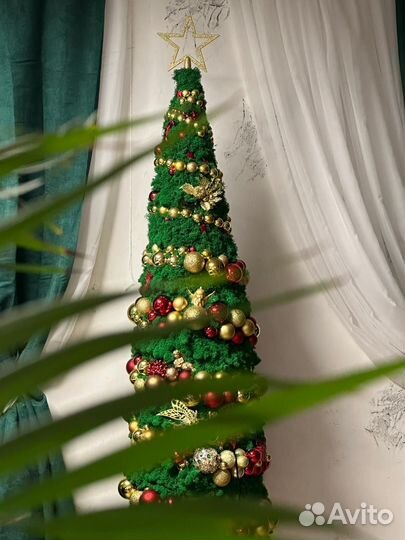 Елка дизайнерская ручной работы