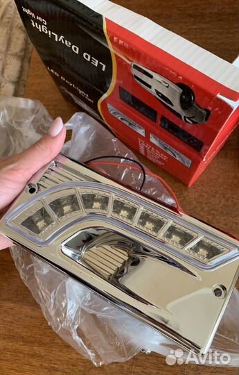 Противотуманные фары chrom (диод) ваз 2110-12