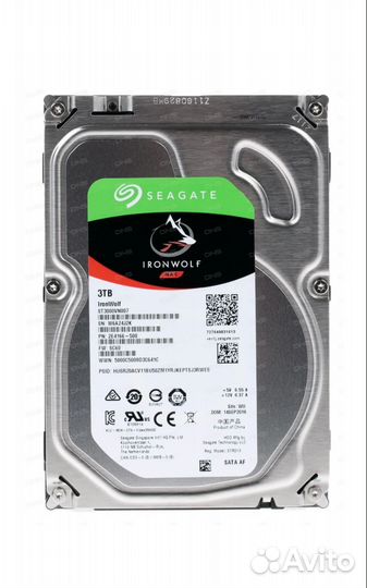 Жесткий диск Seagate IronWolf 3TB