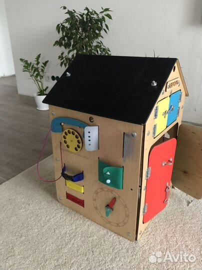 Бизиборд домик большой