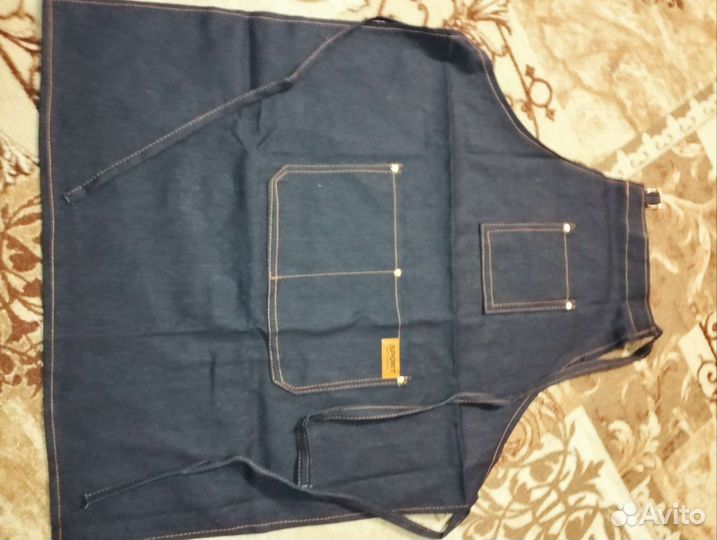 Фартук джинсовый для мастера