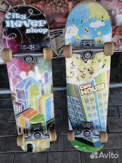 Скейтборды б/у