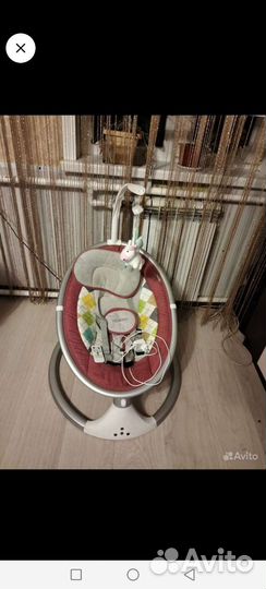 Детские электронные качели для новорожденных