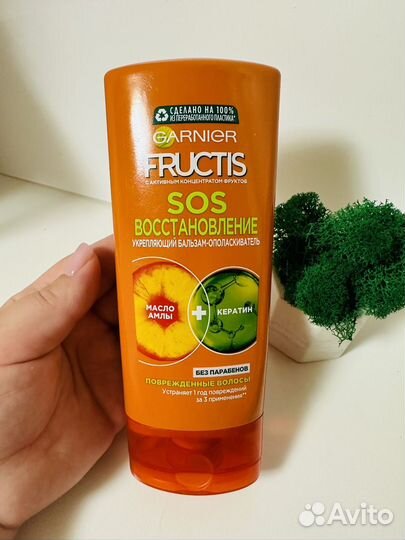 Бальзам для волос garnier fructis лак для волос