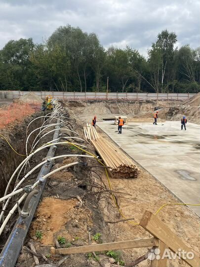 Водопонижение, осушение, откачка воды из котлована