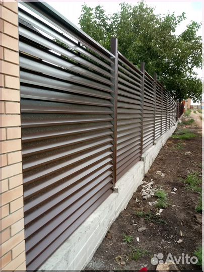Забор Жалюзи