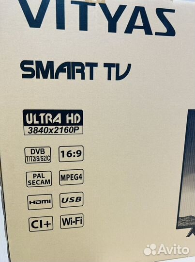 Новый 50’ Smart TV 4K UHD Телевизор. Рассрочка