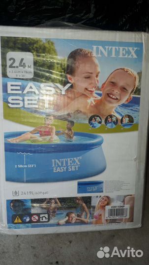 Бассейн intex 2.44 76