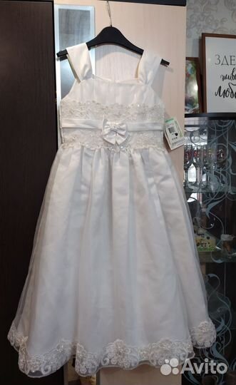 Белое платье для девочки
