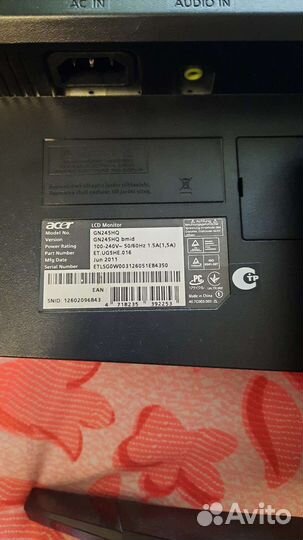 Монитор для компьютера acer 3d