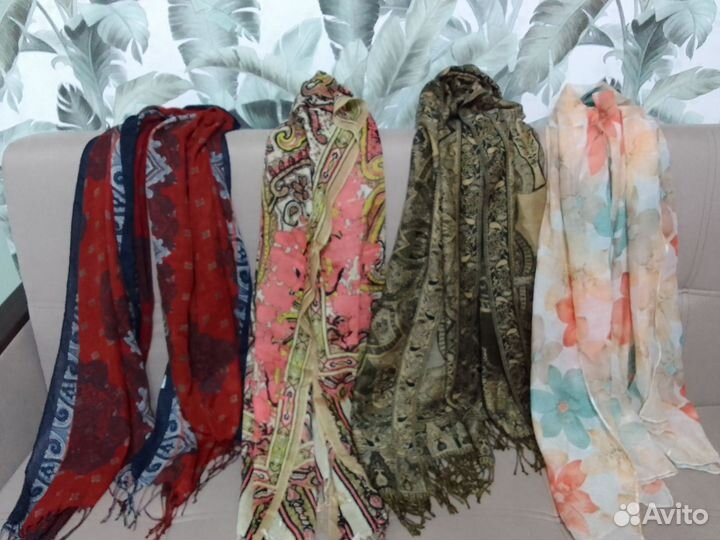 Шарфы платки палантины б/у