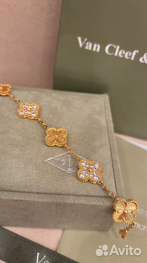 Van Cleef & Arpels браслет Vintage Alhambra