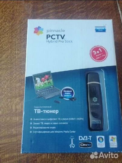 Тв-тюнер Pinnacle pctv Hybryd Pro Stick