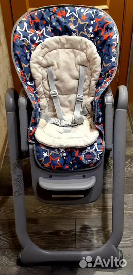 Стульчик для кормления chicco polly magic relax