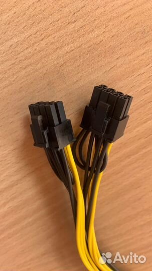 Переходник 6 pin на 2 * 8 pin