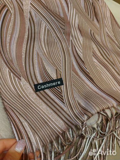 Новый кашемировый шарф женский