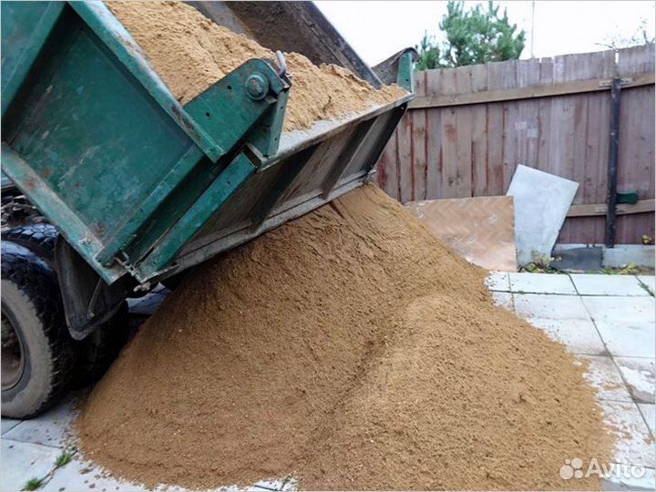 Песок строительный