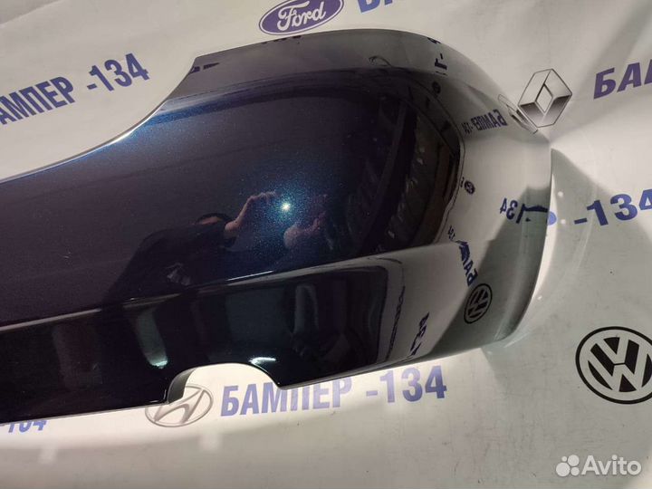 Бампер задний Лада Калина 1 седан Черника