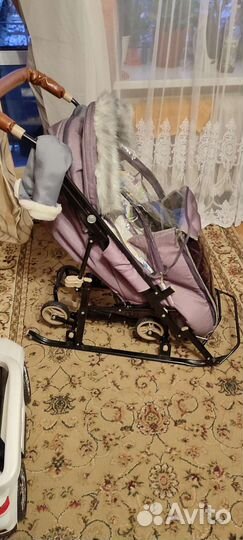 Коляска санки