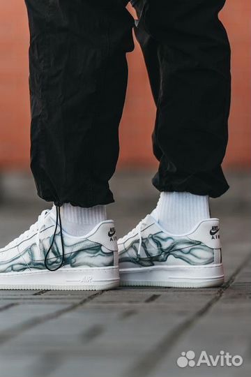 Кроссовки nike air force 1 skeleton