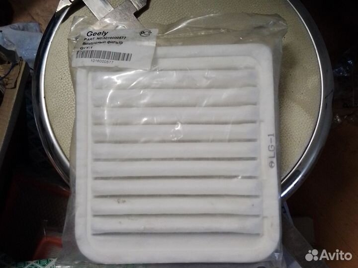 Воздушный фильтр geely