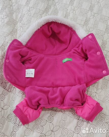 Теплый комбинезон на собачку S