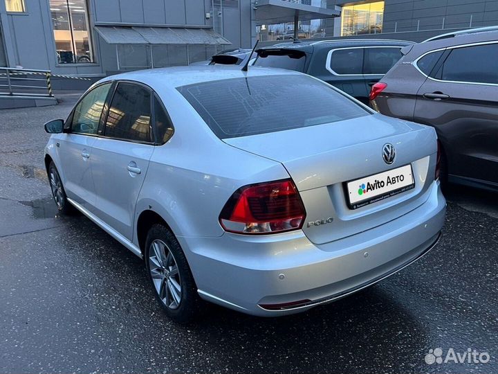 Volkswagen Polo 1.6 AT, 2016, 191 554 км