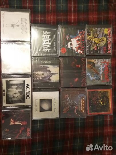 Cd диски фирменные Рок