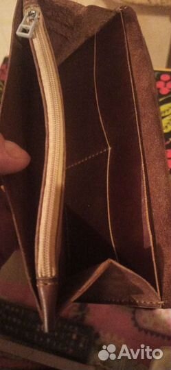 Кошелек женский кожаный бу