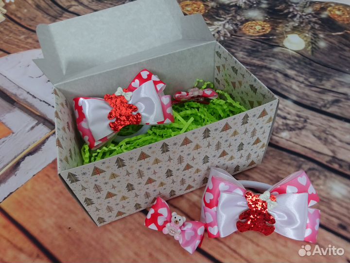 Новогодний подарок - набор для девочек (резиночки